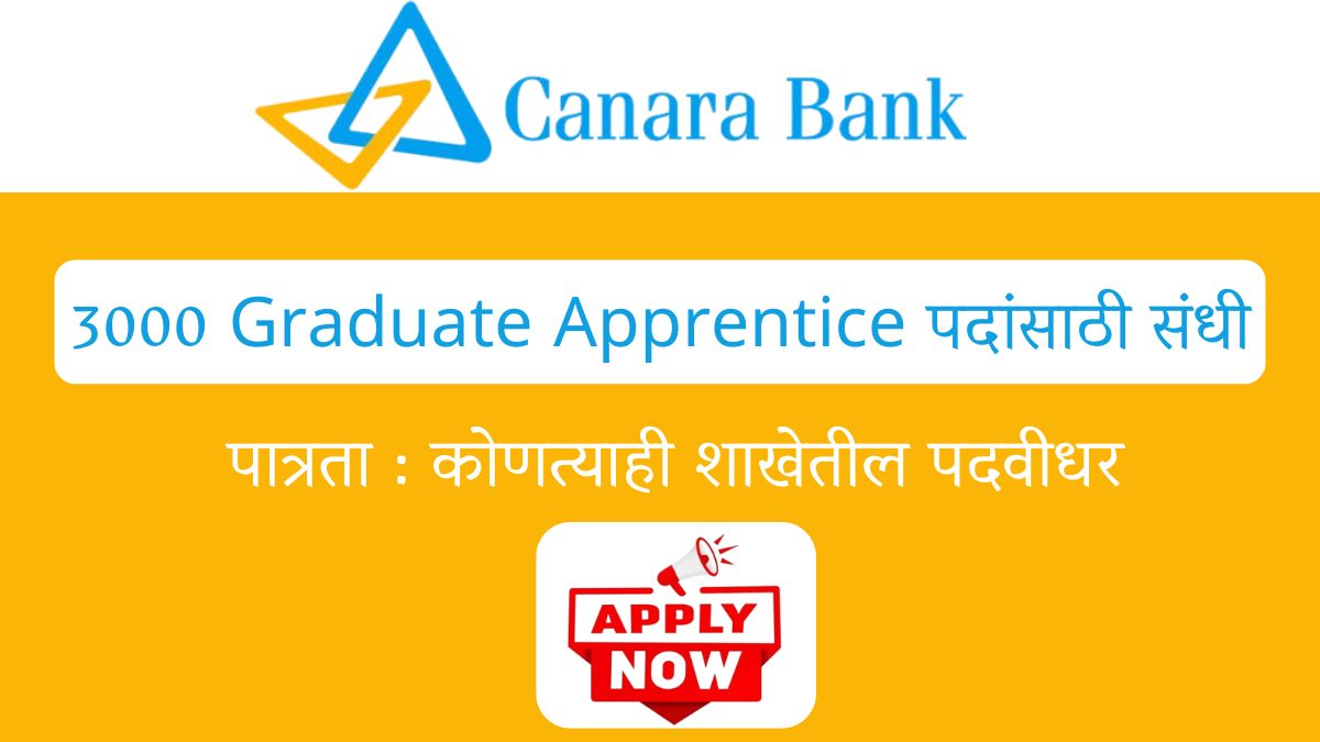 Canara Bank Recruitment 2024