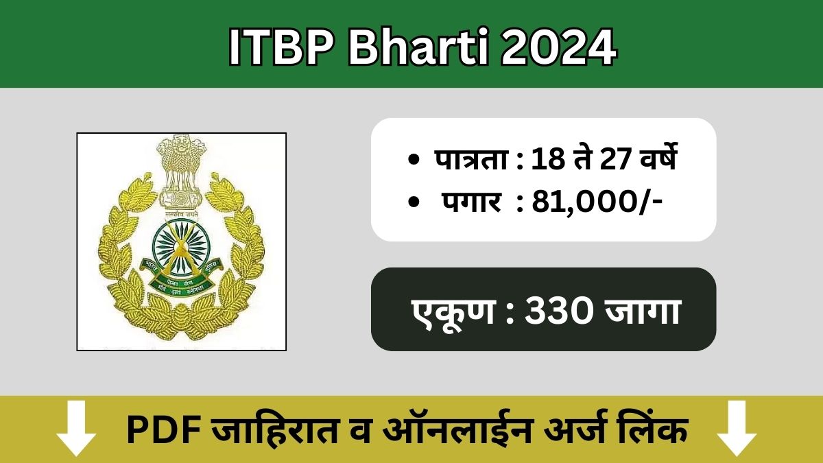 ITBP Bharti 2024