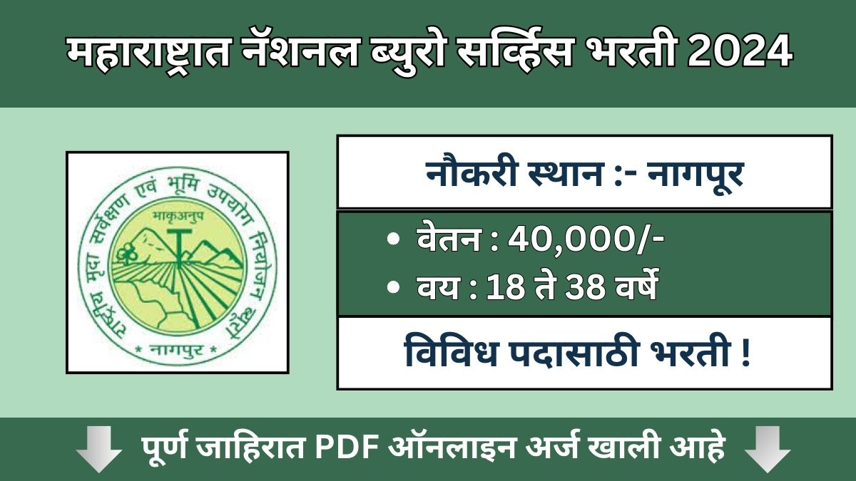 ICAR-NBSSLUP Bharti 2024